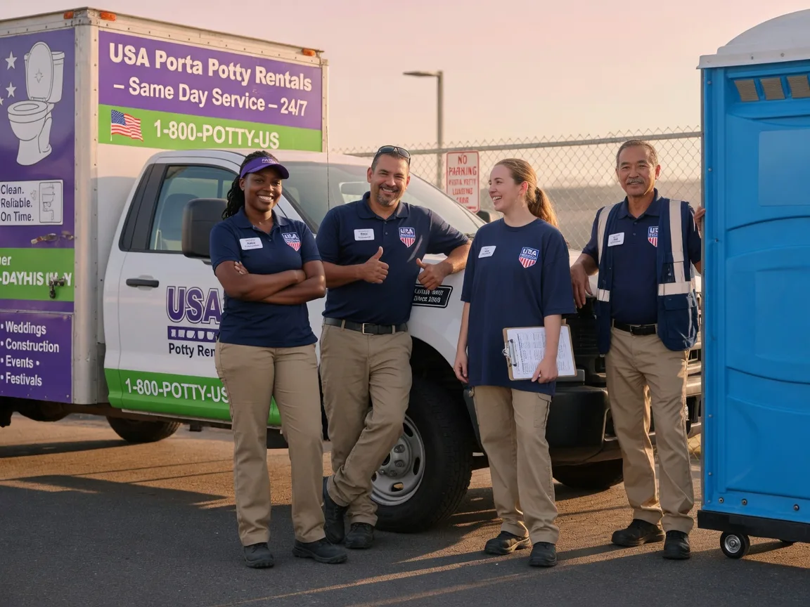 Porta Potty Rental company in West New York, NJ